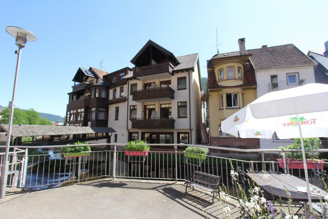 Hotel Sonne Bad Wildbad Exterior foto